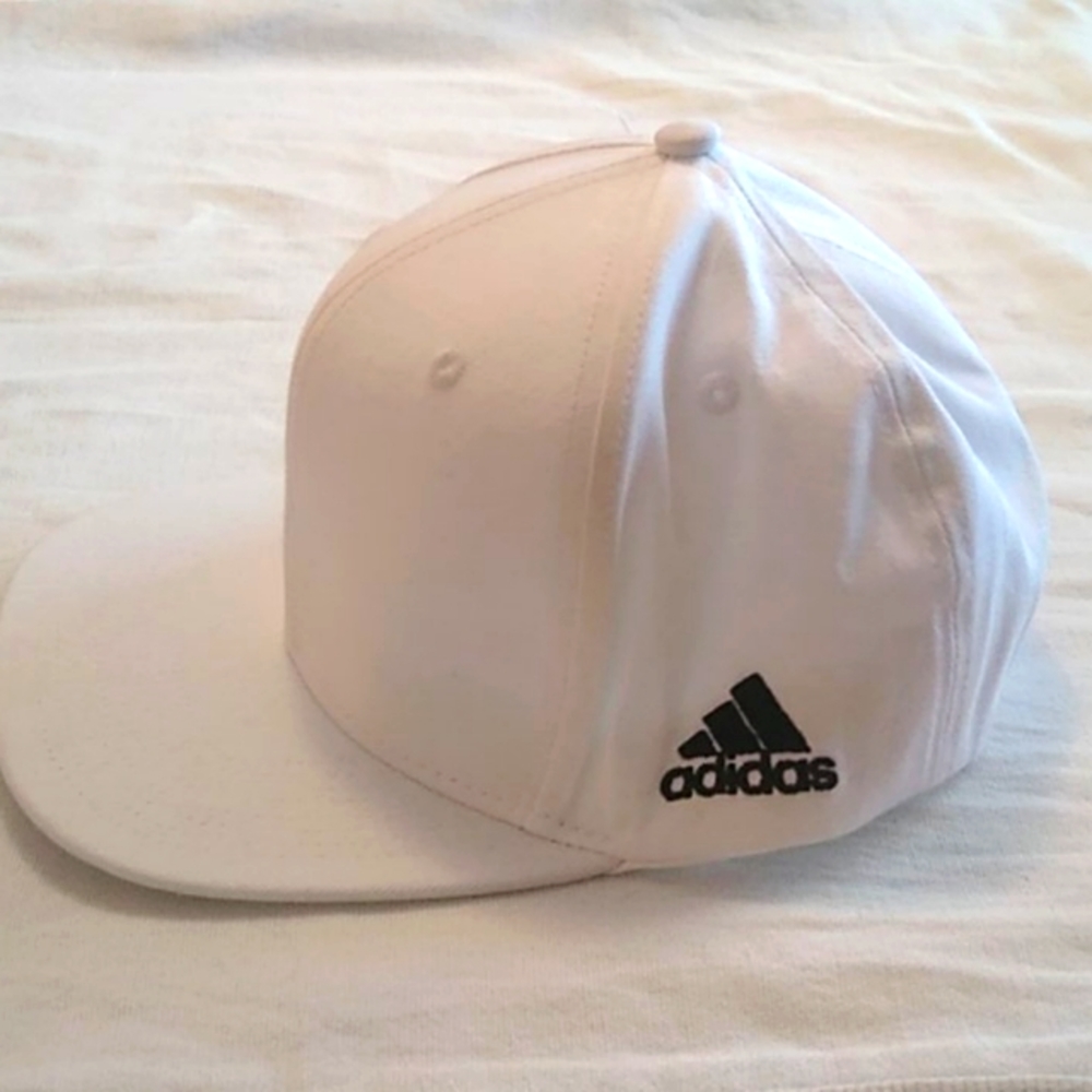 Adidas Hat Cap One Size White Color